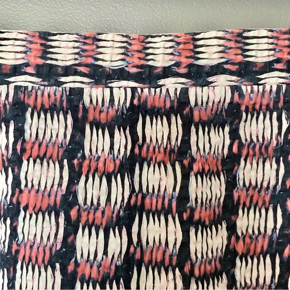 COS Multicolored Geo Travel Textured Hi-Low Pencil Skirt Size 4 EUC - Picture 12 of 13